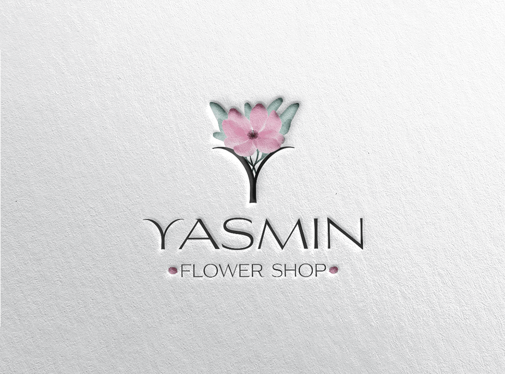 עיצוב לוגו לחנות פרחים