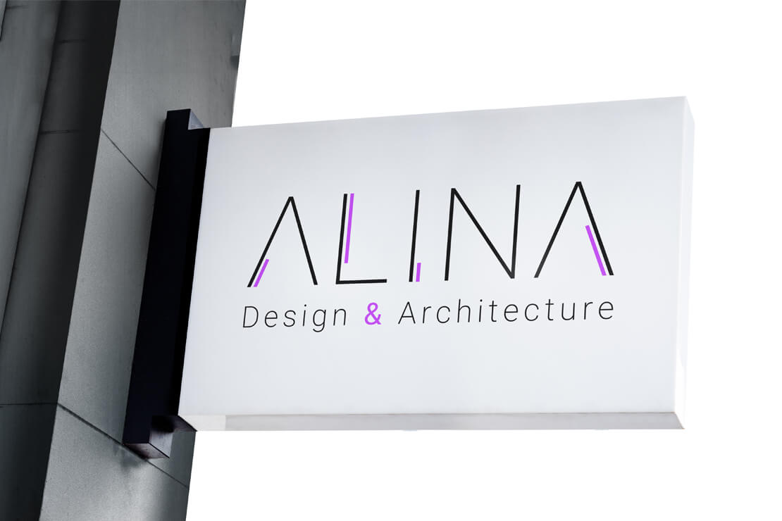 עיצוב לוגו לעסק אדריכלות ועיצוב פנים